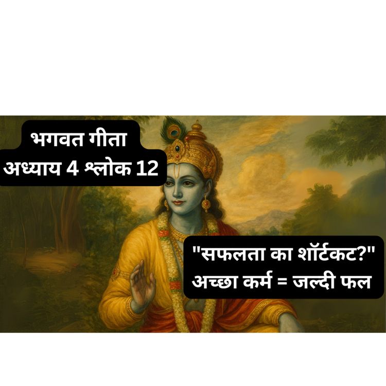 cover art for Chapter 4 Shlok 12 - Jnana Karma Sanyasa Yoga