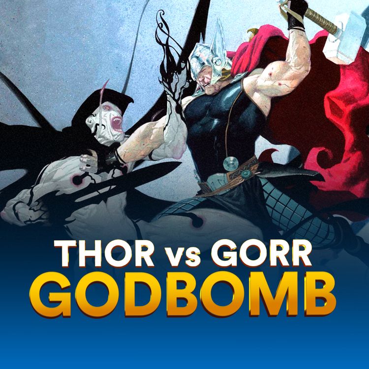 cover art for Thor se enfrenta a Gorr: Godbomb | Comic narrado