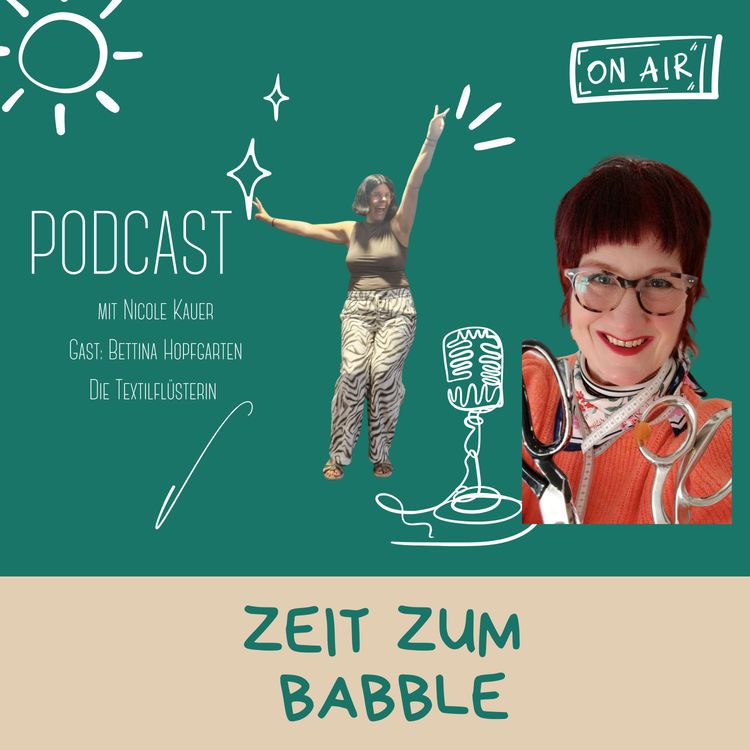 cover art for Folge 50: Die Textilflüsterin: Bettina Hopfgarten über Mut, Wechseljahre, BHs und die Kraft des eigenen Weges