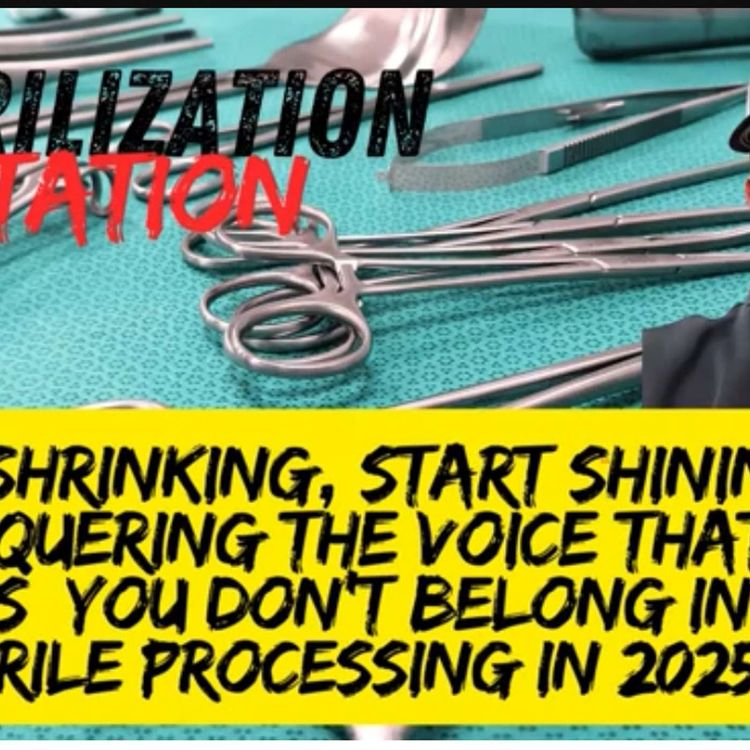 cover art for Overcoming Imposter Syndrome in Sterile Processing