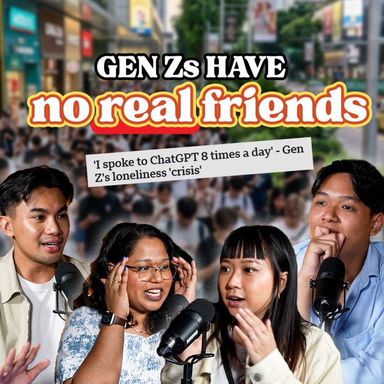 cover art for We Found The SECRET to Gen Zs’ Loneliness?!?! ft. Zhin Sadali