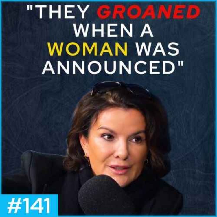 cover art for “They Groaned When a Woman Was Announced” — Deirdre O’Kane on Women in Comedy #141