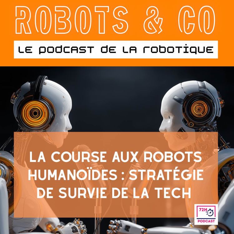 cover art for La course aux robots humanoïdes : stratégie de survie de la tech