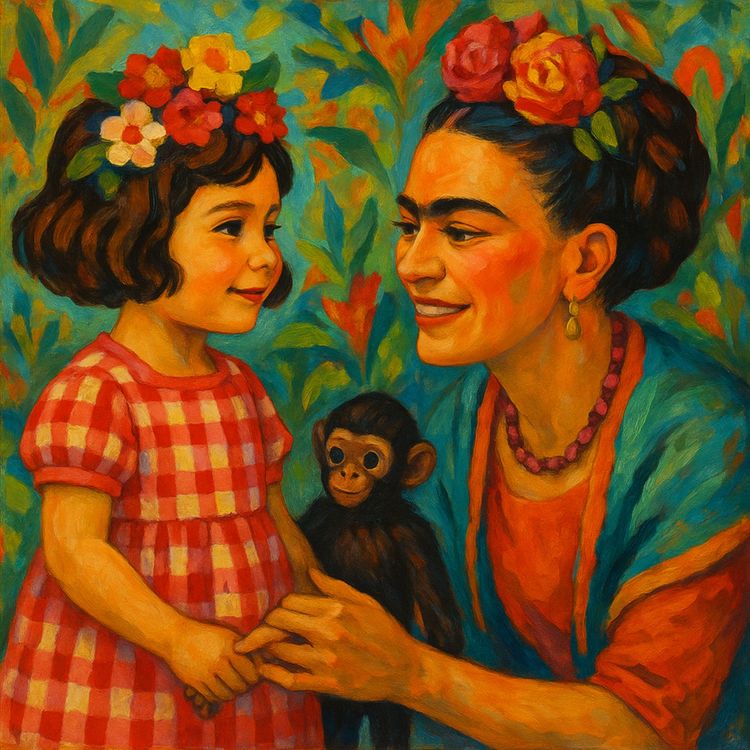 cover art for Rencontre avec Frida Kahlo à la Casa Azul