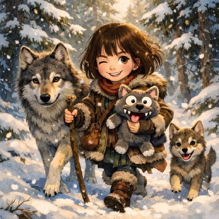 cover art for Et si on se trompait au sujet des loups ?