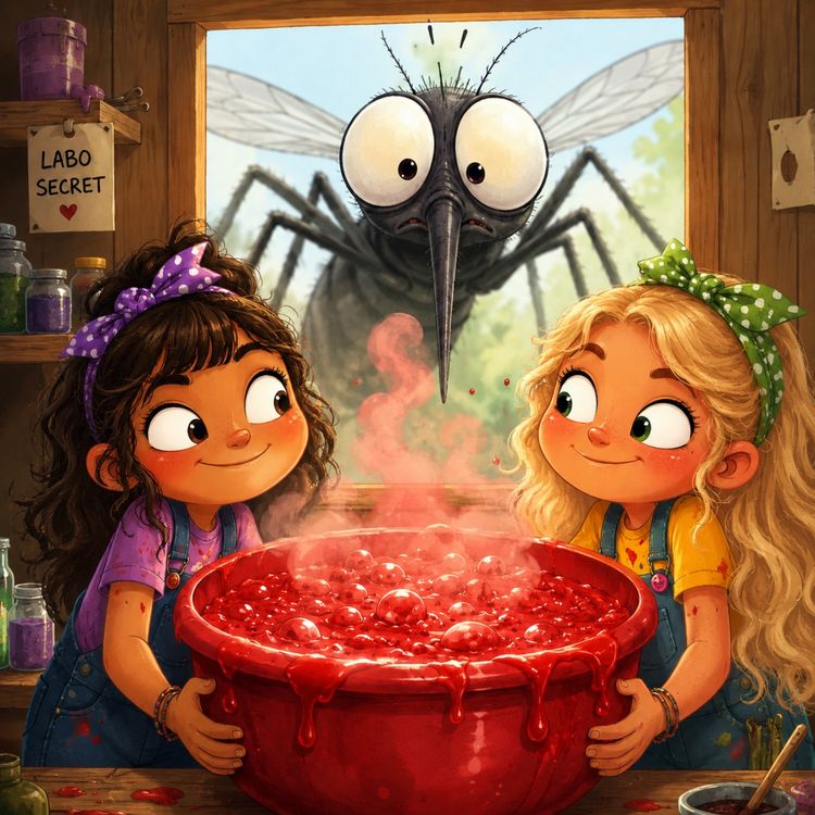 cover art for Aya et Inès : Mission Bouillasse Anti-Moustiques