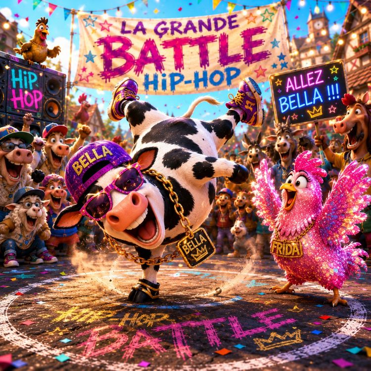 cover art for Bella la petite vache qui voulait danser