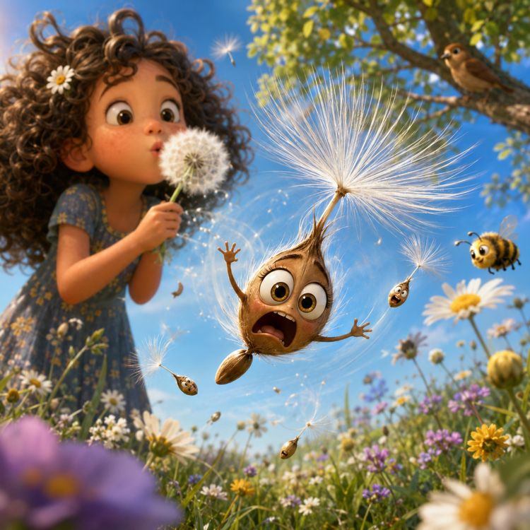 cover art for Dramélia, la petite graine qui avait toujours peur