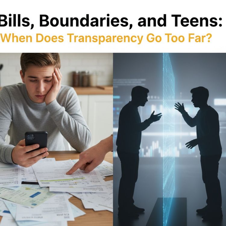cover art for Bills, Boundaries, and Teens: When Does Transparency Go Too Far?