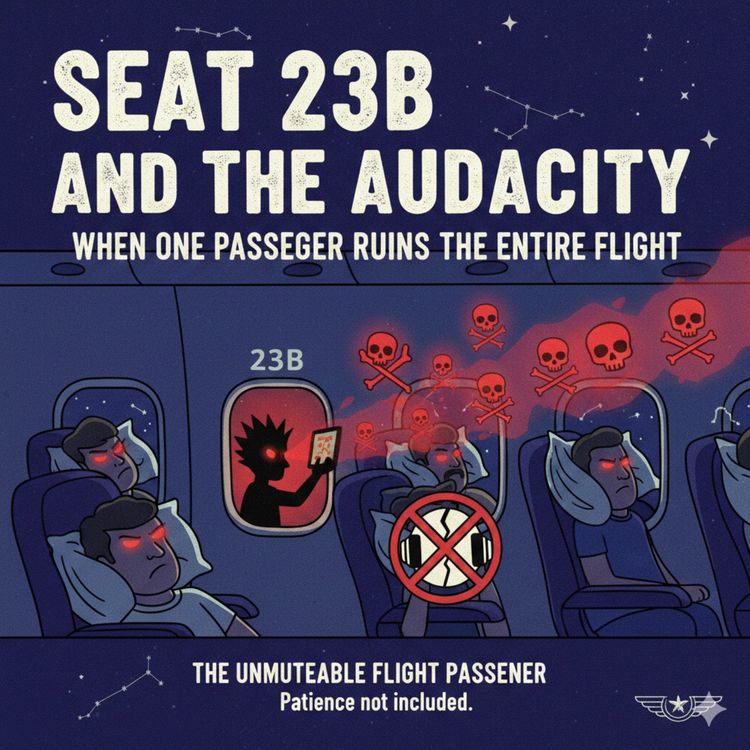 cover art for When One Passenger Ruins the Entire Flight