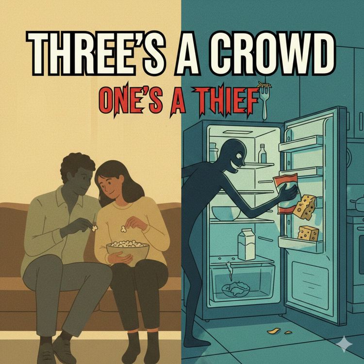 cover art for Three’s a Crowd, One’s a Thief