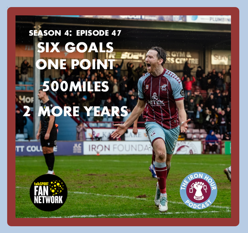 cover art for Six goals, one point, 500 miles and 2 more years