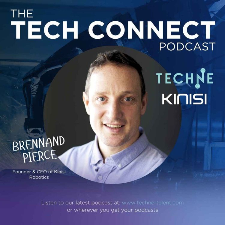 cover art for Brennand Pierce, Founder & CEO of Kinisi Robotics