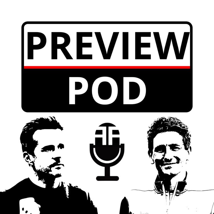cover art for Preview Pod: Three in a row against the bus stop in Hounslow?