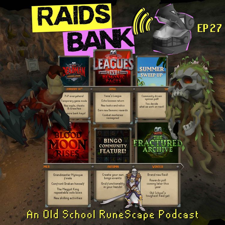 cover art for Winter Summit Review | Raids 4: The Fractured Archive, Blood Moon Rises, Leagues 6, Deadman & More
