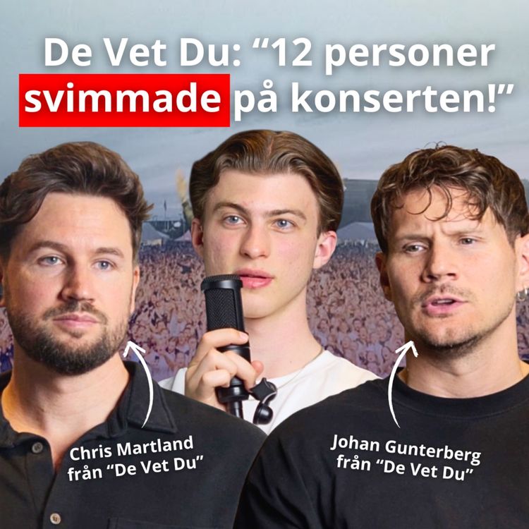 cover art for 12 Personer svimmade på konserten! | De Vet Du