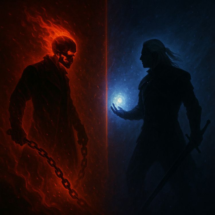 cover art for 26. Geralt of Rivia vs Ghost Rider