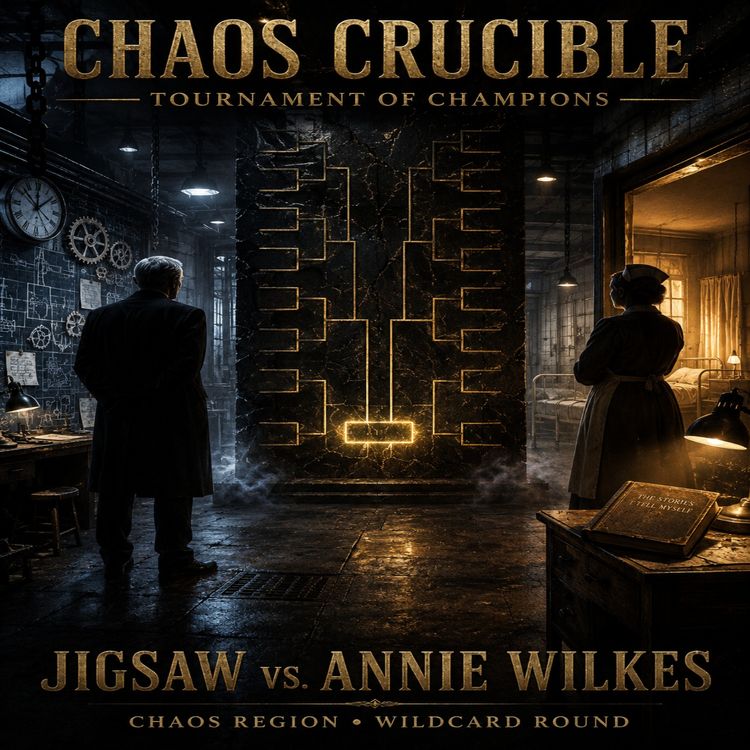 cover art for 52. Jigsaw vs. Annie Wilkes | Tournament of Champions | Wildcard Episode 2