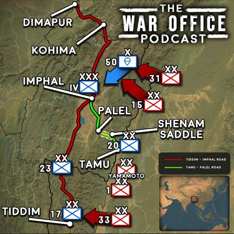 cover art for The Battles of Imphal & Kohima - Part 1