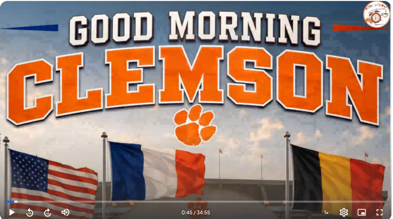 cover art for Good Morning Clemson S6