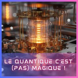cover art for Le Quantique c'est (pas) magique !