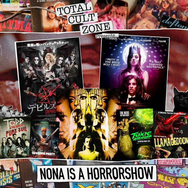 cover art for Nona is a horror show