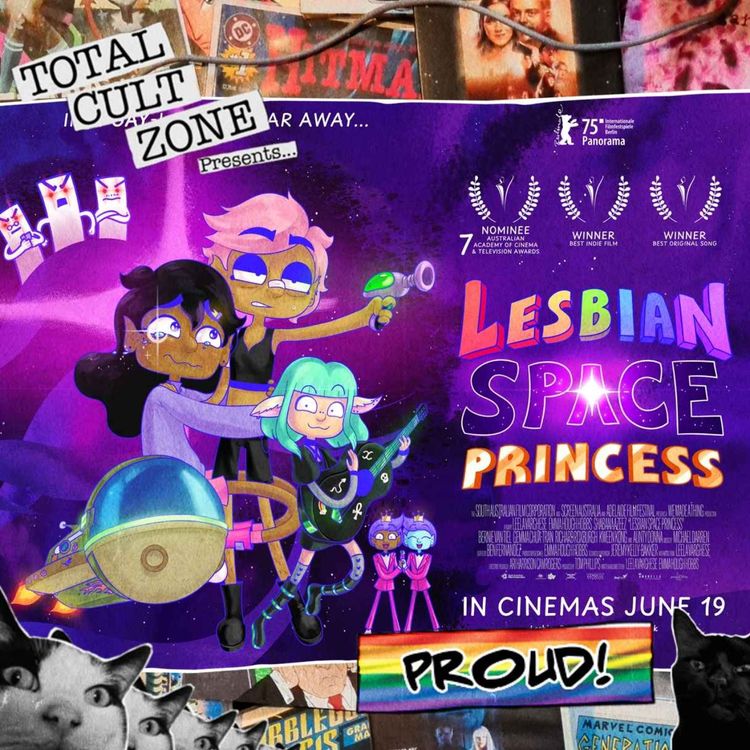 cover art for Lesbian Space Princess