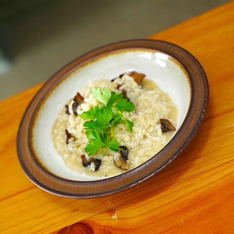 cover art for Usnobbet risotto med svampe