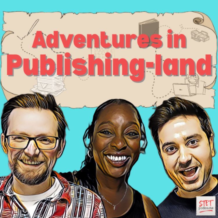 cover art for Adventures in Publishing-Land: AI Settlement in Trouble, Cosy Crime Debate & Publishing Gimmicks