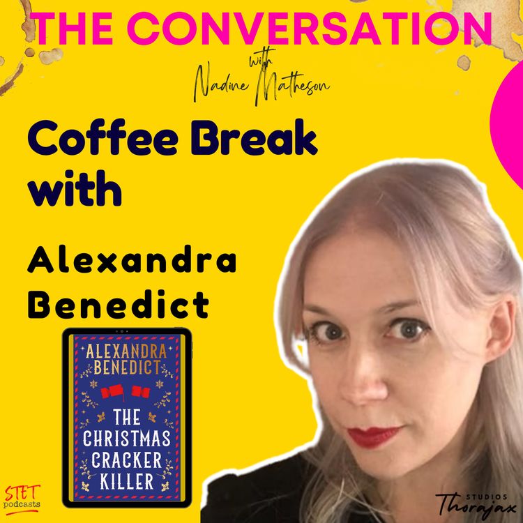 cover art for Coffee Break with Alexandra Benedict: The Christmas Cracker Killer