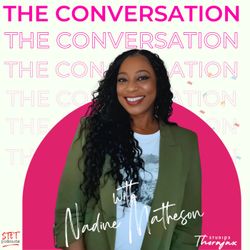 cover art for The Conversation with Nadine Matheson