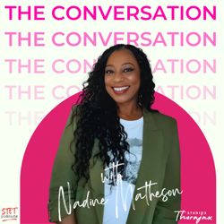 cover art for The Conversation with Nadine Matheson