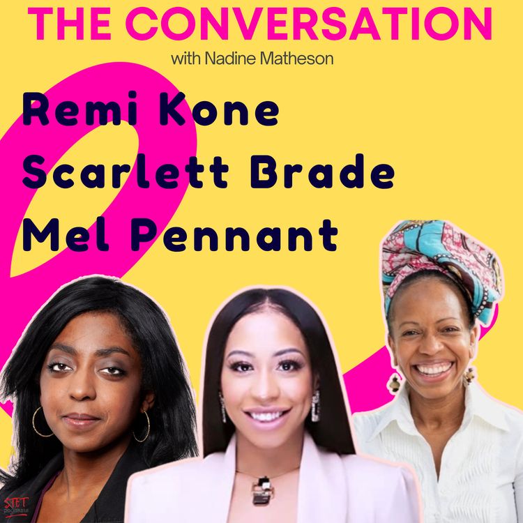 cover art for Black Women Are Rewriting Crime Fiction |Nadine Matheson ft. Remi Kone, Mel Pennant & Scarlett Brade