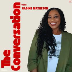 cover art for The Conversation with Nadine Matheson