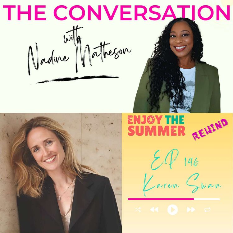 cover art for Summer Rewind with Karen Swan: "I sit down and stare at the screen until my eyeballs bleed"