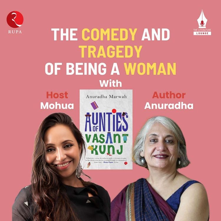 cover art for Aunties of Vasant Kunj by Anuradha Marwah: The Comedy & Tragedy of Being a Woman