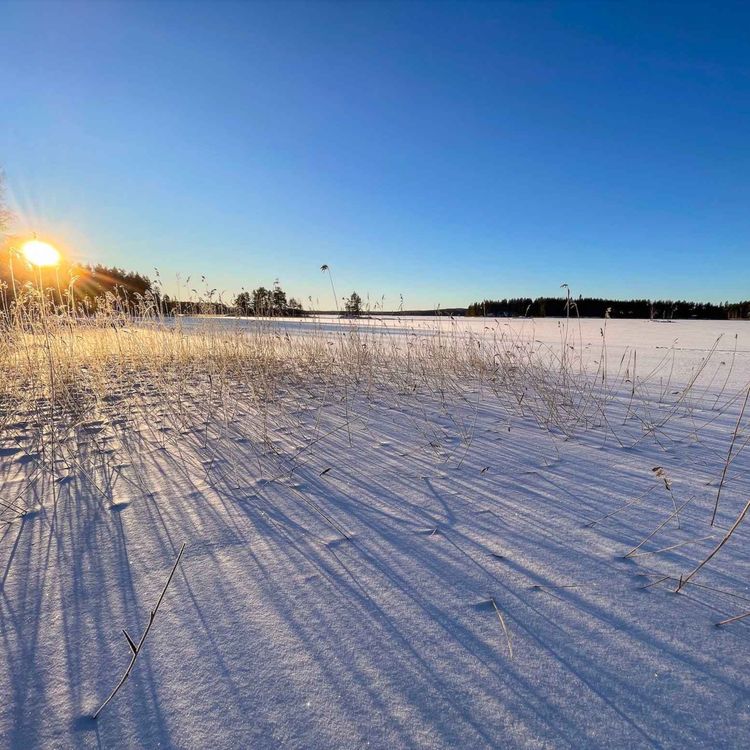 cover art for Quiet and calm on a frozen lake in Finland