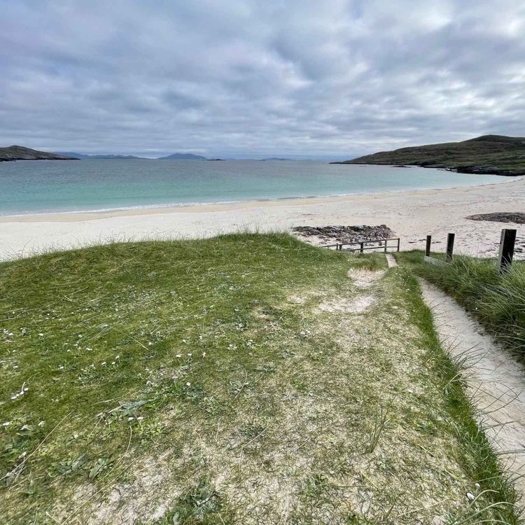 cover art for Natural bliss on a Scottish beach