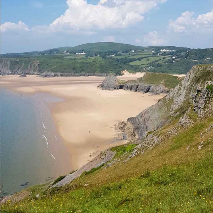 cover art for Basking in the goodness of a Welsh beach