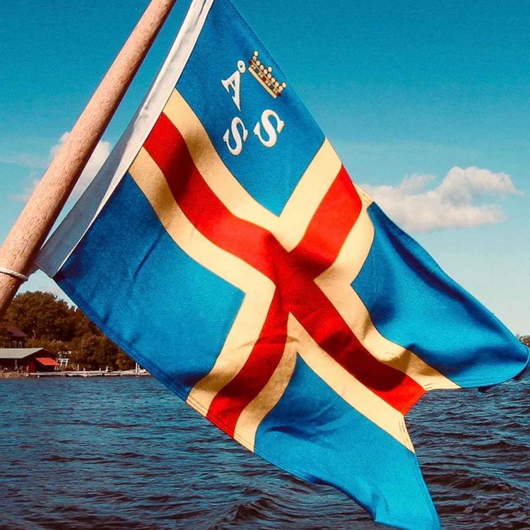 cover art for Rowing to a secret Baltic island