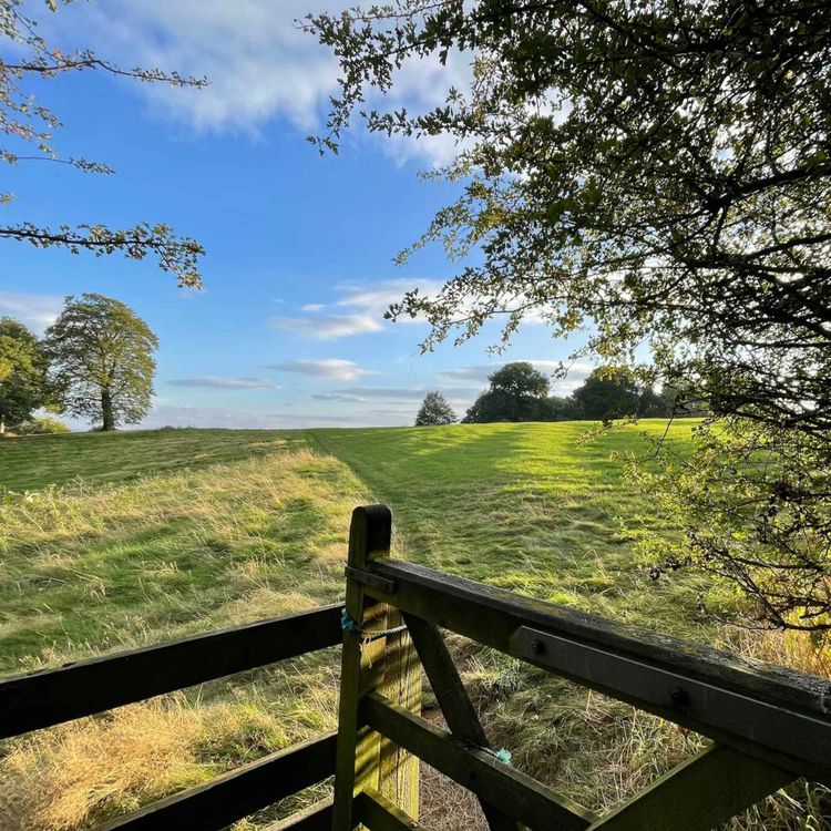 cover art for Pastoral beauty in an English village