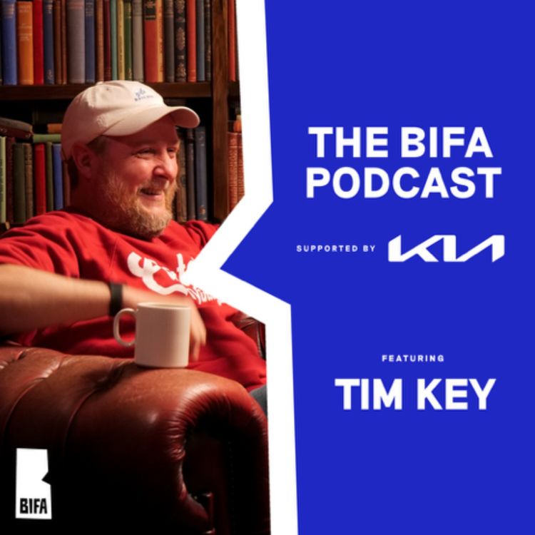 cover art for  Tim Key on Ballad of Wallis Island, working with Carey Mulligan, and his love of independent Film