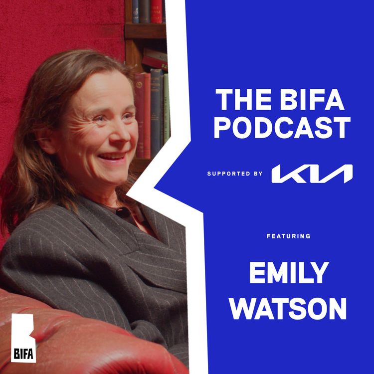cover art for Emily Watson on Hamnet, Breaking the Waves, and receiving the Richard Harris Award