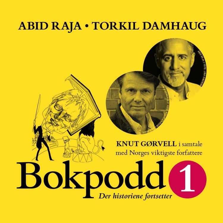cover art for Bokpodd1 - Abid Raja og Torkil Damhaug