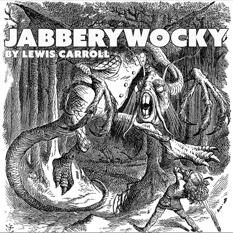 cover art for Jabberwocky–a Classic Poem by Lewis Carroll