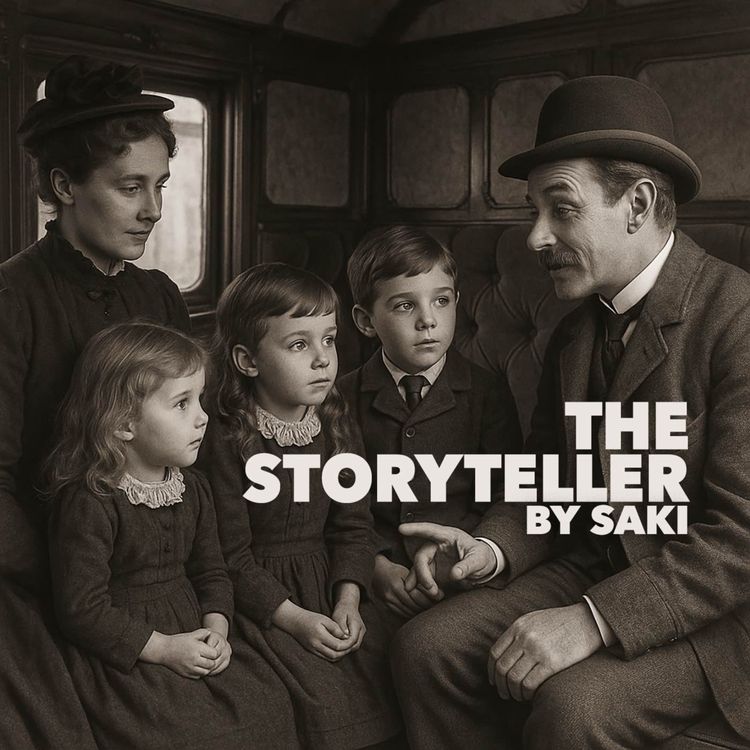 cover art for The Story-Teller–a Classic Short Story by Saki