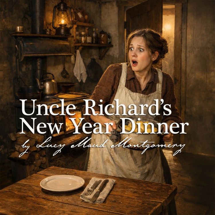 cover art for Uncle Richard’s New Year Dinner – A Classic Short Story by Lucy Maud Montgomery