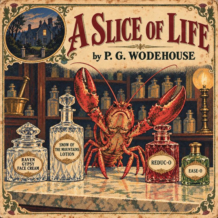 cover art for A Slice of Life — A Classic Story by P.G. Wodehouse