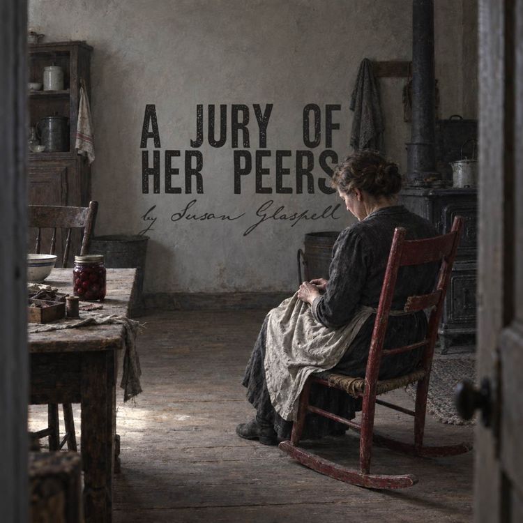 cover art for A Jury of Her Peers — A Classic Short Story by Susan Glaspell