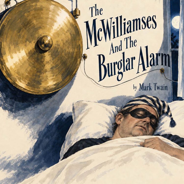 cover art for The McWilliamses and the Burglar Alarm by Mark Twain — Confounding Contraptions Are Nothing New